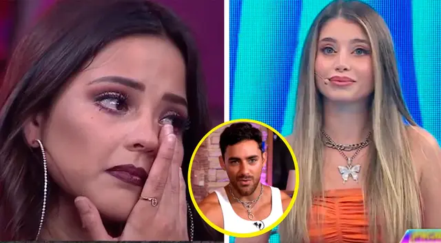 Flavia Laos no se imaginó recordar confesión de Luciana Fuster.