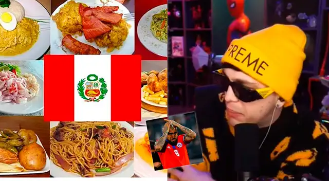 ¿Qué dijo el joven sobre la comida chilena y peruana? ¿Qué dijo el joven sobre la comida chilena y peruana?