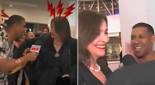 En América Hoy, se dio a conocer que Giselo entrevistó a Daniela Romo y vivieron juntos llamativo momento al aire. En América Hoy, se dio a conocer que Giselo entrevistó a Daniela Romo y vivieron juntos llamativo momento al aire.