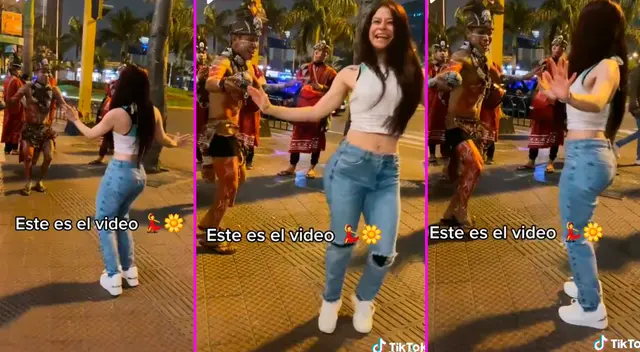 La joven demostró su gran talento para la danza y se hizo viral en TikTok. La joven demostró su gran talento para la danza y se hizo viral en TikTok.