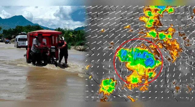 El ciclón Yaku estará presente hasta el sábado 11 de marzo.