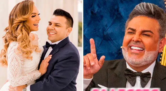 Andrés Hurtado sorprende a Isabel Acevedo.