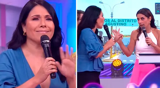 Tula Rodríguez sorprendió a María Pía Copello. Tula Rodríguez sorprendió a María Pía Copello.