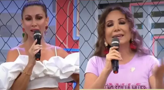 Belén Estévez no se toma a pecho discusión con Janet Barboza Belén Estévez no se toma a pecho discusión con Janet Barboza