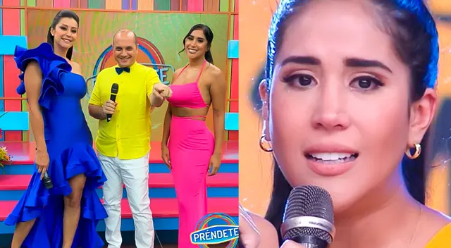 Melissa Paredes rompe en llanto en vivo tras despedida en Préndete