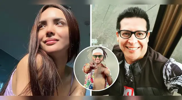 Rosángela Espinoza chotea a Carloncho.