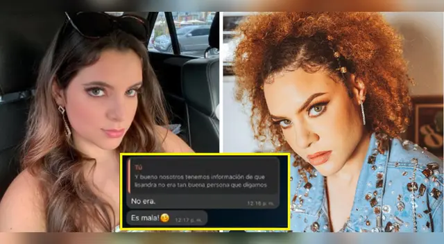 Camila Diez Canseco arremete contra Lisandra Lizama.