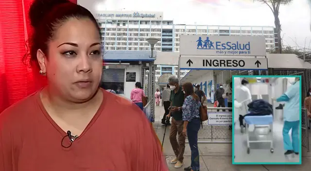 Mujer denuncia que su niño fue víctima de negligencia médica en el Hospital Rebagliati.