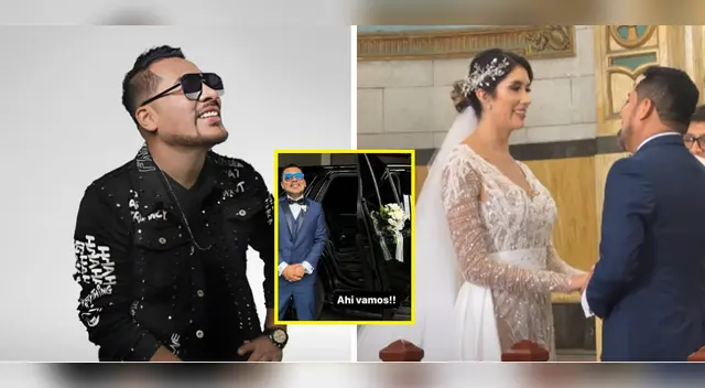 Alexander Blas pasó a la fila de los casados.