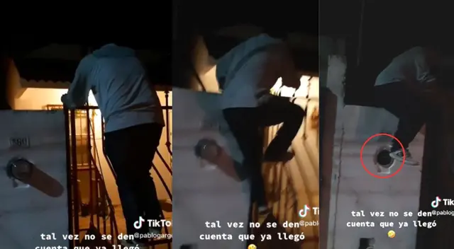 El plan del joven no le resultó tras cometer una torpeza.