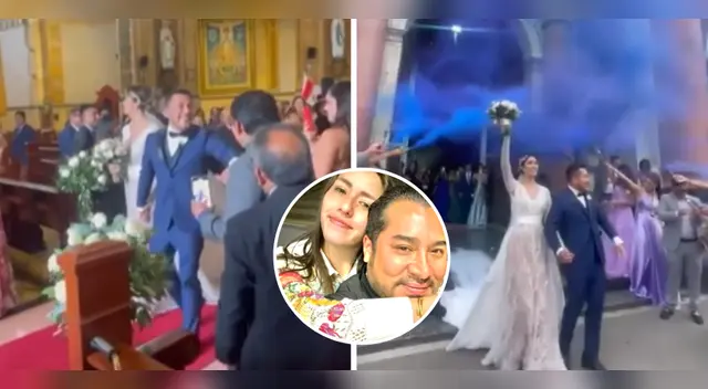 Alexander Blas se casó.