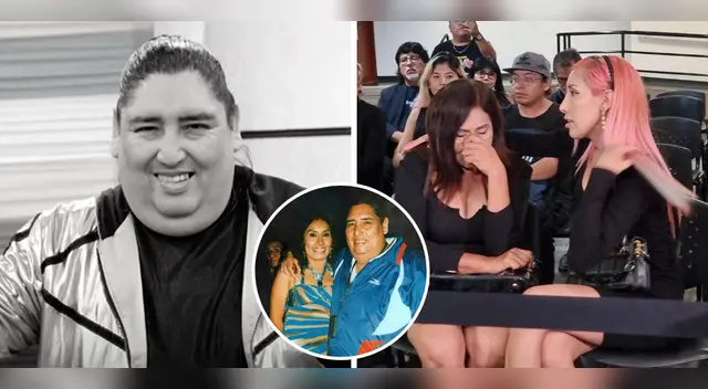 Esposa de Tongo llegó a velatorio.