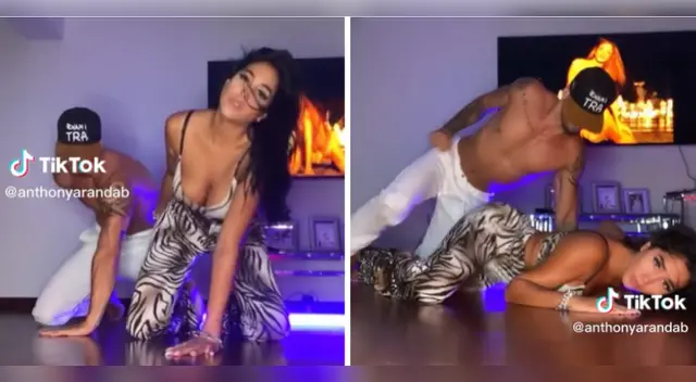 Melissa Paredes y Anthony Aranda derrochan sensualidad en trend.