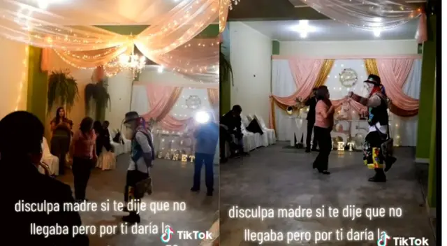 Su hijo en el video colgado le pide disculpas a su madre.