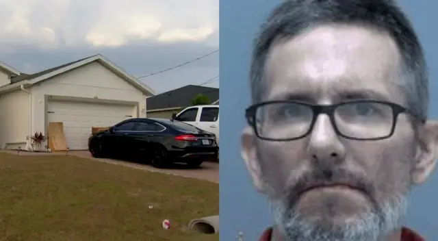 Fue su hija que le alertó de una pareja estaba desnuda en su habitación.