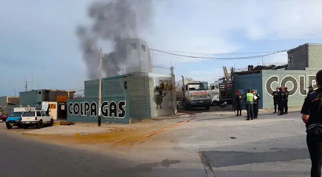 Planta de gas pertenece a la empresa Colpa Gas, antes también llamado Transgas.