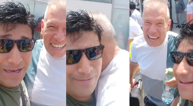 Danny Rosales agradece a Raúl Romero por apoyo económico.