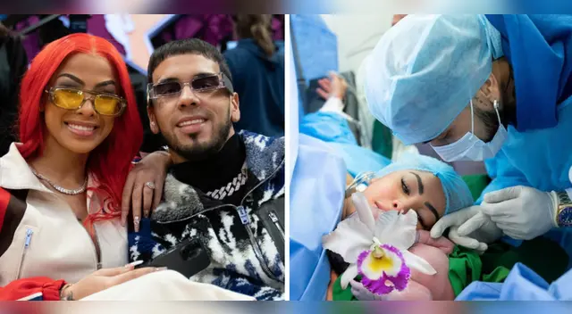 Anuel AA y Yailín la más viral ya tienen a su bebé en sus brazos. Anuel AA y Yailín la más viral ya tienen a su bebé en sus brazos.