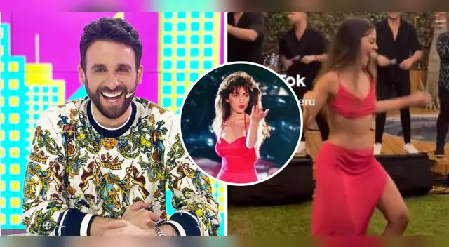 Luciana Fuster pasa roche por Peluchín. Luciana Fuster pasa roche por Peluchín.