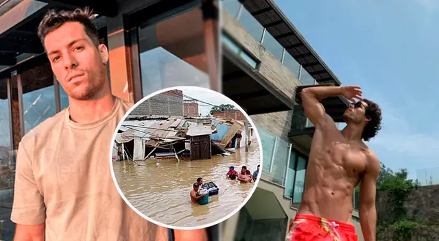 Patricio Parodi causó indignación entre los usuarios por asegurar que su 'techo se caería'. Patricio Parodi causó indignación entre los usuarios por asegurar que su 'techo se caería'.