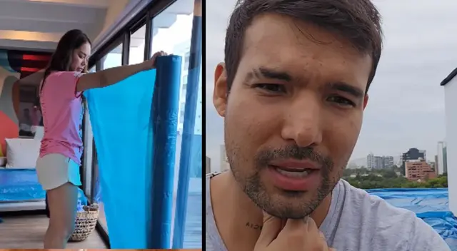 Ezio Oliva muestra que su casa se inundó pero pide empatizar con quinees la pasan mal por la lluvia.