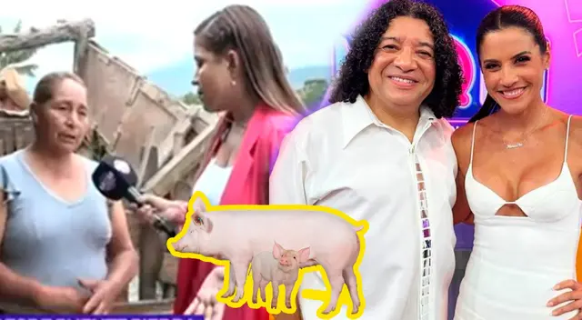 Mande quien Mande y el noble gesto con señora damnificada de Puente Piedra.