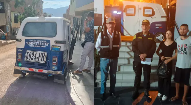 Recuperan mototaxi robada.