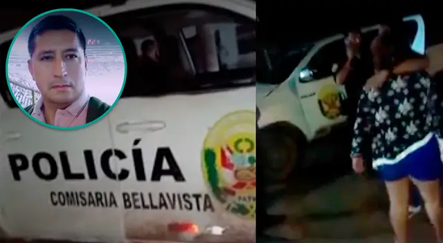 Policía agrede a mujer durante intervención en San Martín. Policía agrede a mujer durante intervención en San Martín.