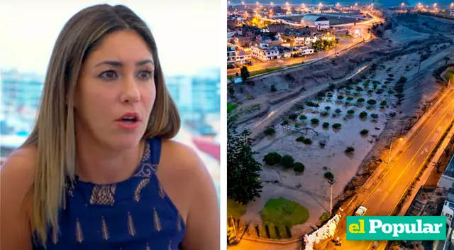 Tilsa Lozano se refugia con sus hijos por huaico cerca a su casa en Punta Hermosa