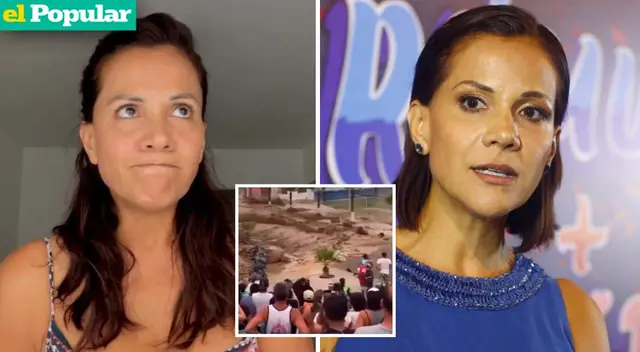 Mónica Sánchez se pronuncia tras los difíciles momentos que atraviesa el Perú.