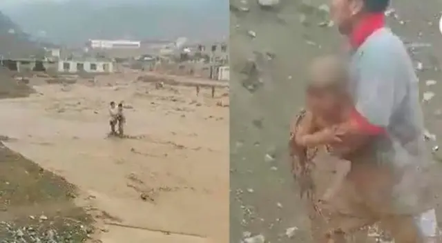 Los huaicos en la zona de Jicamarca ha dejado varias familias afectadas.