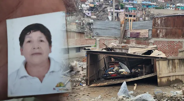Jicamarca: hallan cuerpo de señora sepultada entre lodo y piedras tras paso de huaico.