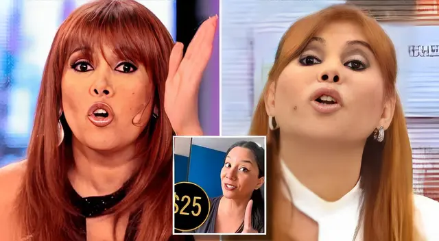 Magaly Medina mostró su fastidio con los famosos que se recursean de esta forma.