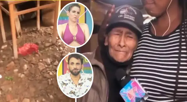 Adulta mayor se quiebra tras las pérdidas materiales por los huaicos. Adulta mayor se quiebra tras las pérdidas materiales por los huaicos.