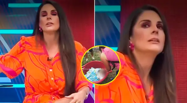 Rebeca Escribens se quiebra por bebé que fue salvado tras ser arrastrado por huaico