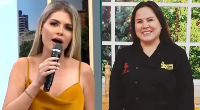 La chef Vanessa fue ovacionada por su noble gesto con los damnificados por los huaico.