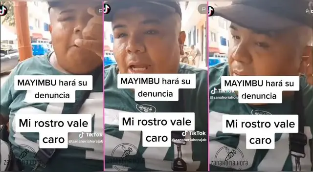 Mayimbú se mostró molesto luego de que la gresca con la 'Carlota' le dejara una herida en el rostro y en TikTok lo respaldaron. Mayimbú se mostró molesto luego de que la gresca con la 'Carlota' le dejara una herida en el rostro y en TikTok lo respaldaron.