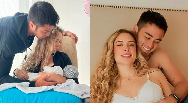 Rodrigo Cuba y Ale Venturo impactan al mostrar por rostro de su bebé por primera vez