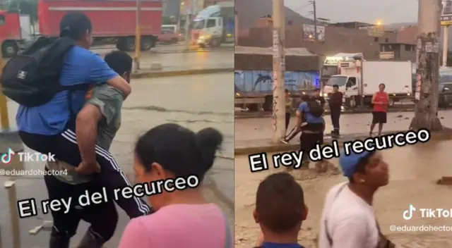 Ayuda a cruzar la pista a las personas.