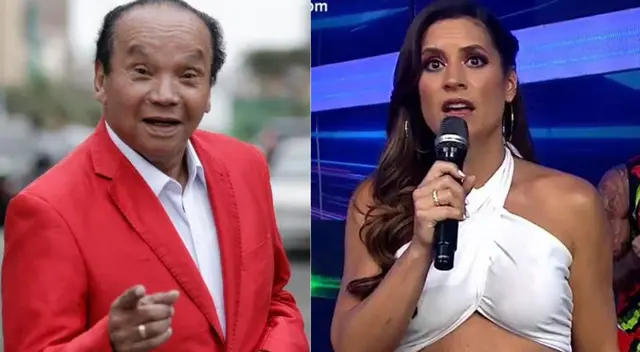 Melcochita bromeó a María Pía en MQM. Melcochita bromeó a María Pía en MQM.