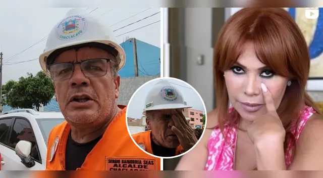 Sergio Baigorria se defiende de Magaly Medina. Sergio Baigorria se defiende de Magaly Medina.