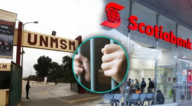 Hombre quiso estafar a Scotiaban, con casi un millón de soles y usó papeles falsos de San Marcos. Hombre quiso estafar a Scotiaban, con casi un millón de soles y usó papeles falsos de San Marcos.