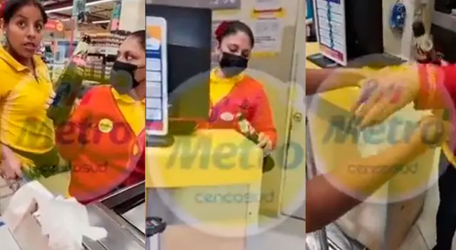 Trabajadoras dijeron que Metro no vende las botellas retornables. Trabajadoras dijeron que Metro no vende las botellas retornables.