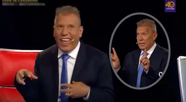 Raúl Romero en la final de La Voz Perú 2023.