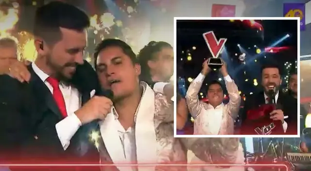 Luis Manuel Valdiviezo gana La Voz Perú 2023.