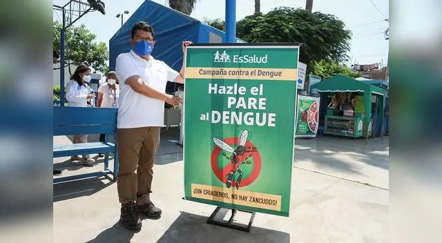 Todos  unidos para combatir el dengue.