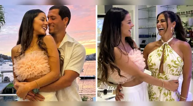 Luciana Fuster y Verónica Costa como íntimas.