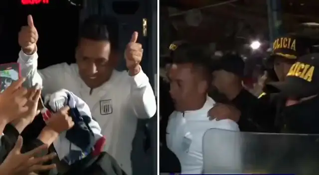 Christian Cueva fue ovacionado en Huancayo.