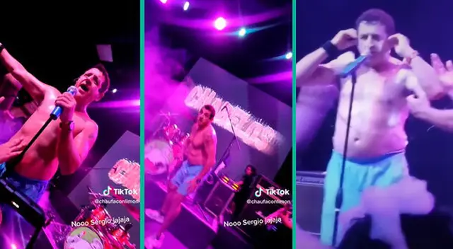 Sergio Galliani sufre accidente durante concierto luego de que se lanzara hacia el público.