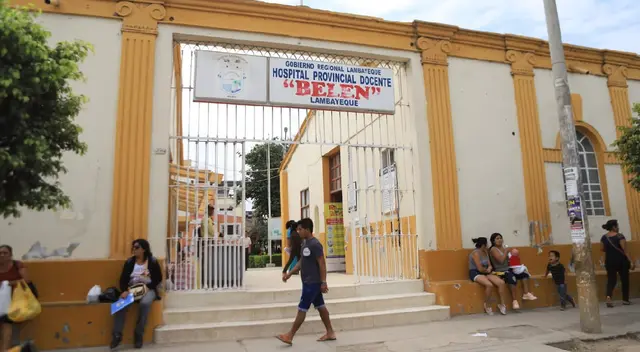 Hospital donde menor fue llevado pero no resistió.